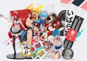 Exclusive anime figures and other merch by The Otaku Box.